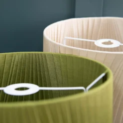 Raye Champagne Drum Pleated Silk Shade - 45cm -Homebase Sales Store 13222471 7344944148415562