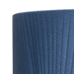 Raye Peacock Drum Pleated Silk Shade - 45cm -Homebase Sales Store 13222476 1354901095948089