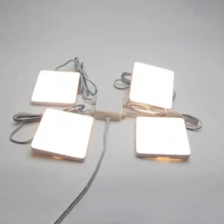 Set Of 4 LED Square Puck Lights -Homebase Sales Store 13239145 1355007594957045