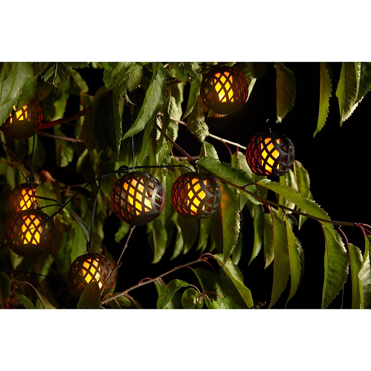 10 Solar Flame String Lights 10 Solar Flame String Lights -Homebase Sales Store 13277432 8114944632637867