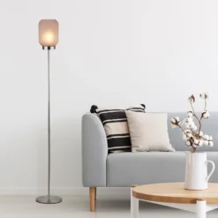 Pearl Frosted Floor Lamp - Rose -Homebase Sales Store 13445400 1735042045809386