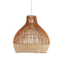 House Beautiful Woven Rattan Shade - Natural -Homebase Sales Store 13445402 2554971630249576