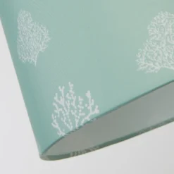 Country Living Salcombe Seaflower Patterned Lamp Shade - Laurel Green -Homebase Sales Store 13445408 2024953139883343
