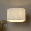 Raffia Easy Fit 35cm Shade - White -Homebase Sales Store 13445409 1095007901833516