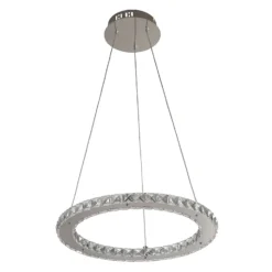 Atlanta LED Single Tier Ceiling Pendant Light - Chrome 4 Atlanta LED Single Tier Ceiling Pendant Light - Chrome -Homebase Sales Store 13445413 1474976242089636