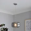 Fleur Glass Pendant - Smoke -Homebase Sales Store 13453788 1124915323560991