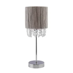 Bellano Table Lamp - Grey -Homebase Sales Store 13525821 1405042072837865