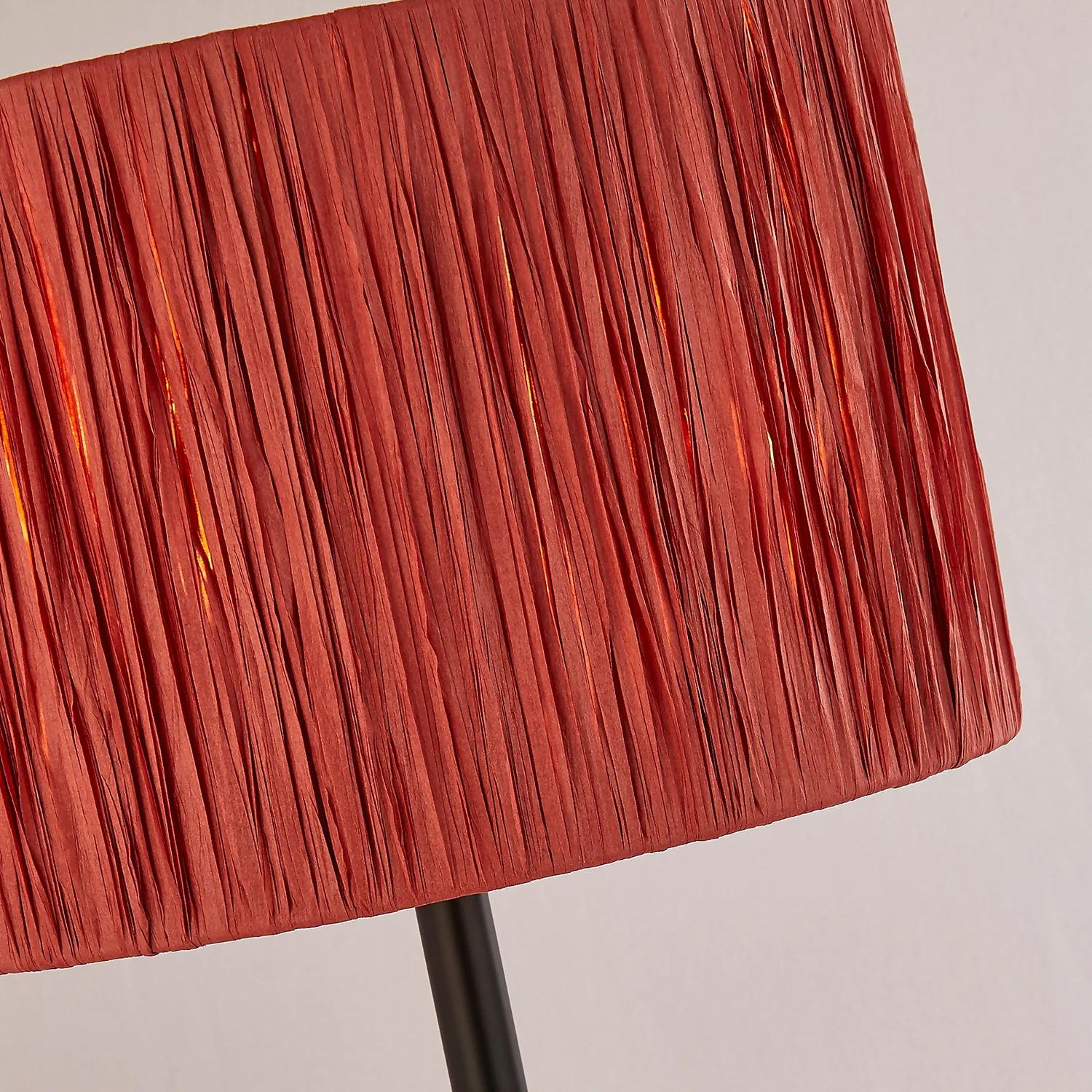 Raffia Table Lamp - Pink & Black Raffia Table Lamp - Pink & Black -Homebase Sales Store 13525822 1364956834971019