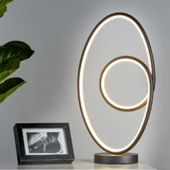 Sasha LED Table Lamp - Black 7 Sasha LED Table Lamp - Black -Homebase Sales Store 13525834 1185009388994152