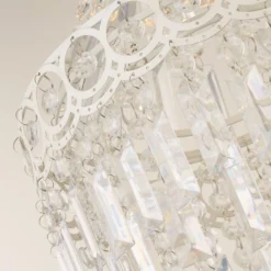 Vivienne Easy Fit Lamp Shade - White -Homebase Sales Store 13525835 5094972641071205