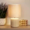 Phoebe Ceramic Table Lamp - Cream