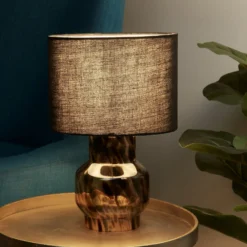 Tortoise Table Lamp - Black -Homebase Sales Store 13525838 1735042076986172