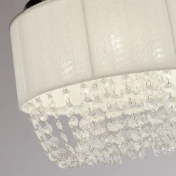 Bellano 3 Light Flush Ceiling Light - White -Homebase Sales Store 13528463 7944972653537288