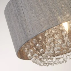 Bellano Ceiling Pendant Light - Grey -Homebase Sales Store 13528464 9624976242435197