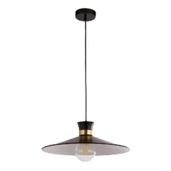 Balham Pendant Ceiling Light - Black & Brass -Homebase Sales Store 13528466 1604976242406220