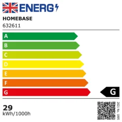 Sasha LED Flush Ceiling Light - Chrome & Crystal -Homebase Sales Store 13528471 1254975483775985