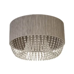 Bellano 5 Light Flush Ceiling Light - Grey -Homebase Sales Store 13528472 9744976728561917