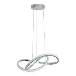Boston LED Infinity Ceiling Pendant Light - Chrome -Homebase Sales Store 13529582 1154945395618327