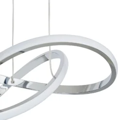Boston LED Infinity Ceiling Pendant Light - Chrome -Homebase Sales Store 13529582 1744945395661857