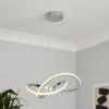 Boston LED Infinity Ceiling Pendant Light - Chrome -Homebase Sales Store 13529582 2074945395502932