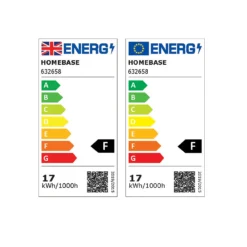 Hudson 3 Ring LED Semi Flush Ceiling Light - Chrome -Homebase Sales Store 13529585 5575040035897052