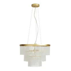 Highgate 3 Tier Pendant Light - Brass -Homebase Sales Store 13529602 1394945396319325