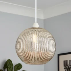 Hannah Mercury Glass Easy Fit Shade -Homebase Sales Store 13529610 5734945396214187