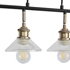 Edale 4 Light Diner Bar Pendant -Homebase Sales Store 13529612 1814945395921114