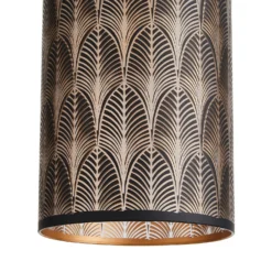 Shea Glass Easy Fit Shade - Black -Homebase Sales Store 13529621 1274945395691677