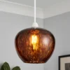 Tortoise Shell Glass Easy Fit Shade -Homebase Sales Store 13529626 1184945396479645