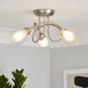 Altrincham 3 Light Flush Ceiling Fitting -Homebase Sales Store 13529627 1434945396426242