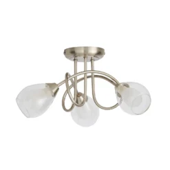 Altrincham 3 Light Flush Ceiling Fitting -Homebase Sales Store 13529627 4734945396529229