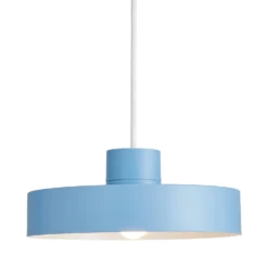 Oslo Nordic Metal Easy Fit Shade - Blue -Homebase Sales Store 13529633 2084945395505785