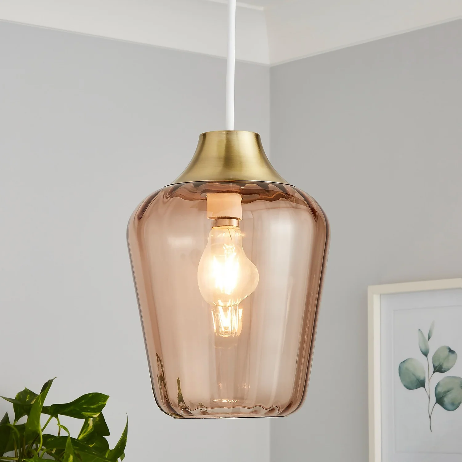 Adore Glass Easy Fit Shade - Amber Adore Glass Easy Fit Shade - Amber -Homebase Sales Store 13529636 3834945396212822