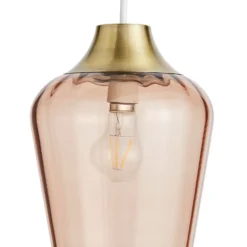 Adore Glass Easy Fit Shade - Amber 4 Adore Glass Easy Fit Shade - Amber -Homebase Sales Store 13529636 8114945396408080