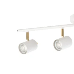 Thorpe 4 Lamp Spotlight Bar - White -Homebase Sales Store 13624099 3794927765807038