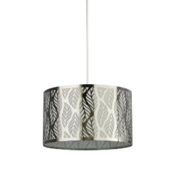 Serena Easy Fit Lamp Shade - Chrome 4 Serena Easy Fit Lamp Shade - Chrome -Homebase Sales Store 13661908 1264962282658704