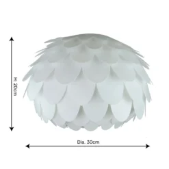 Daisy Easy Fit Shade - White -Homebase Sales Store 13695773 1784959109452594