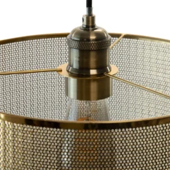 Amina Easy Fit Shade - Brass -Homebase Sales Store 13695774 1604959109240182