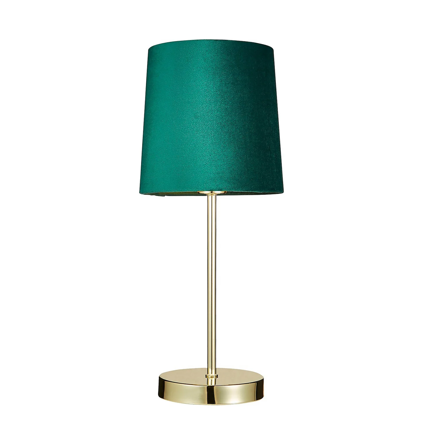 Paris Velvet Table Lamp - Emerald Paris Velvet Table Lamp - Emerald -Homebase Sales Store 13751361 1374969499100075
