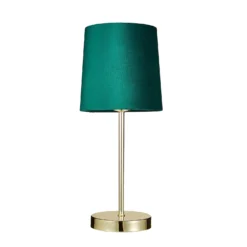 Paris Velvet Table Lamp - Emerald 4 Paris Velvet Table Lamp - Emerald -Homebase Sales Store 13751361 2044969499182155