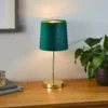 Paris Velvet Table Lamp - Emerald -Homebase Sales Store 13751361 9754969499016654