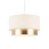 Amelie Two Tier Easy-Fit Light Shade - Champagne -Homebase Sales Store 13764010 1124984012359789