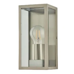 Oxford Outdoor Wall Light - Stainless Steel -Homebase Sales Store 13794240 1174957104701766