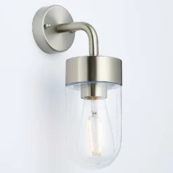 North Outdoor Wall Light - Stainless Steel 7 North Outdoor Wall Light - Stainless Steel -Homebase Sales Store 13794241 1554957104895311