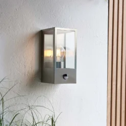 Oxford PIR Outdoor Wall Light - Stainless Steel 7 Oxford PIR Outdoor Wall Light - Stainless Steel -Homebase Sales Store 13794245 1064957105638885