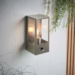 Oxford PIR Outdoor Wall Light - Stainless Steel 4 Oxford PIR Outdoor Wall Light - Stainless Steel -Homebase Sales Store 13794245 1244957105406601