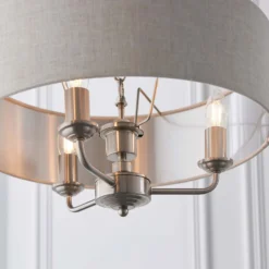 Highclere Pendant Light - 3lt Chrome -Homebase Sales Store 13794253 1674957104396219