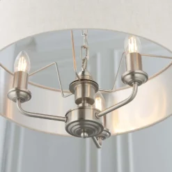 Highclere Pendant Light - 3lt Chrome -Homebase Sales Store 13794253 5544957104310548