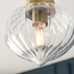 Addington Semi Flush Light - Brass 8 Addington Semi Flush Light - Brass -Homebase Sales Store 13794259 8154957104354633